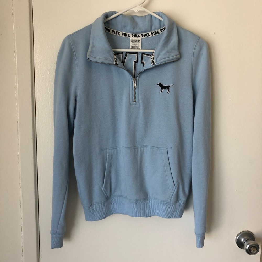 PINK Quarter Zip-Up